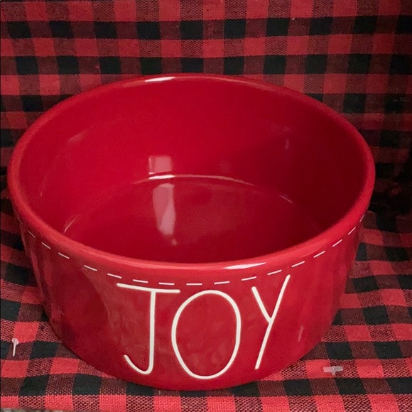 Rae Dunn | Dog | Rae Dunn Red Joy Dogcat Bowl | Poshmark